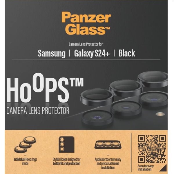 PanzerGlass Hoops védőtok a fényképezőgép lencséjére Samsung Galaxy S24 Plus számára