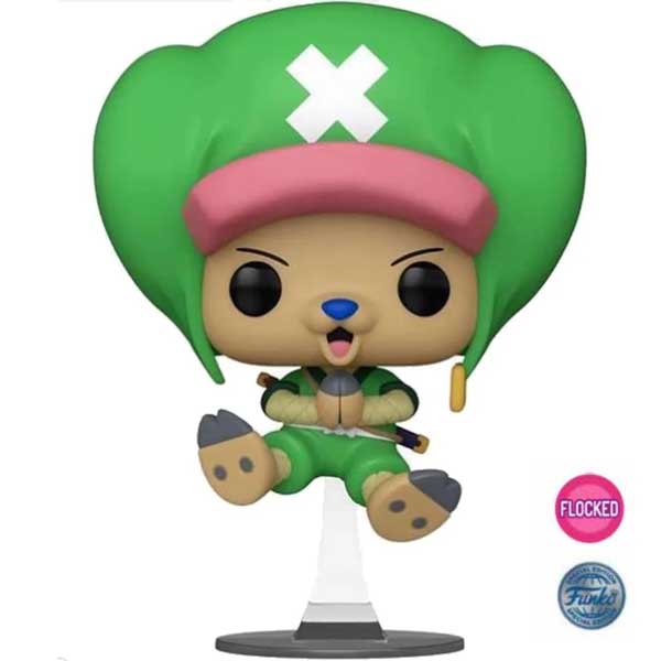 POP! Animation: Chopperemon (One Piece) Special Kiadás Flocked, használt, 12 hónap garancia