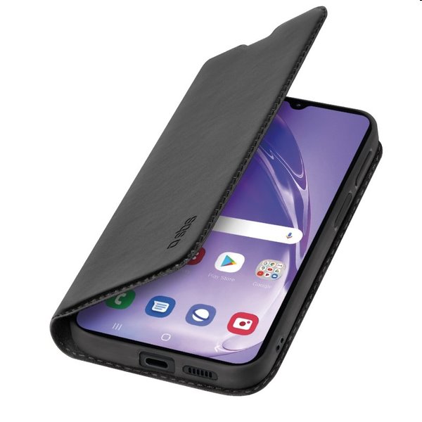 SBS Book Wallet Lite tok Samsung Galaxy A15 5G számára, fekete