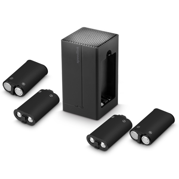 Speedlink Juizz USB Dual Töltő Xbox Series és  Xbox One számára, black - OPENBOX (Bontott csomagolás, teljes garancia)