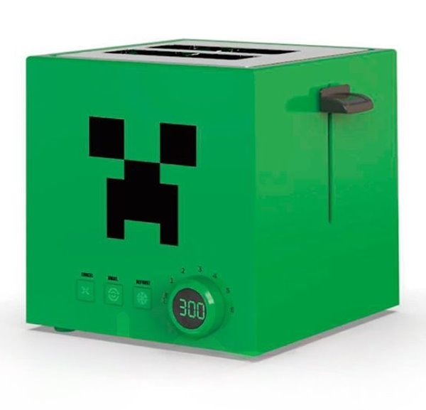 Kenyérpirító Creeper Square (Minecraft)