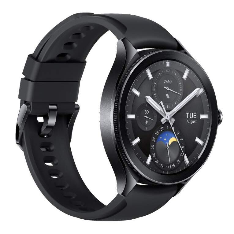 Xiaomi Watch 2 Pro - 4G LTE Black Case/Black Fluororubber Strap