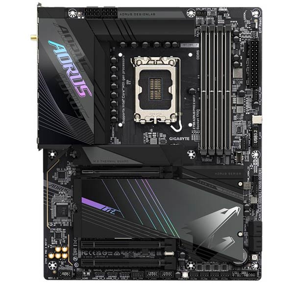 Gigabyte AORUS Z790 PRO X WIFI7, Intel Z790, LGA1700, 4 x DDR5, ATX