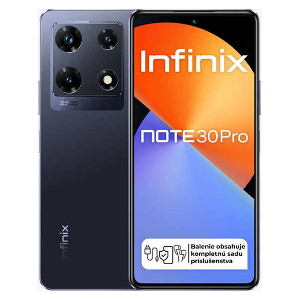 Infinix Note 30 PRO 8/256GB, magic fekete