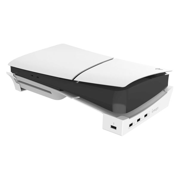 iPega P5S008 Horizontális állvány USB HUB  PS5 Slim/PS5 Pro, White iPega P5S008 Horizontális állvány USB HUB  PS5 Slim/PS5 Pro, White