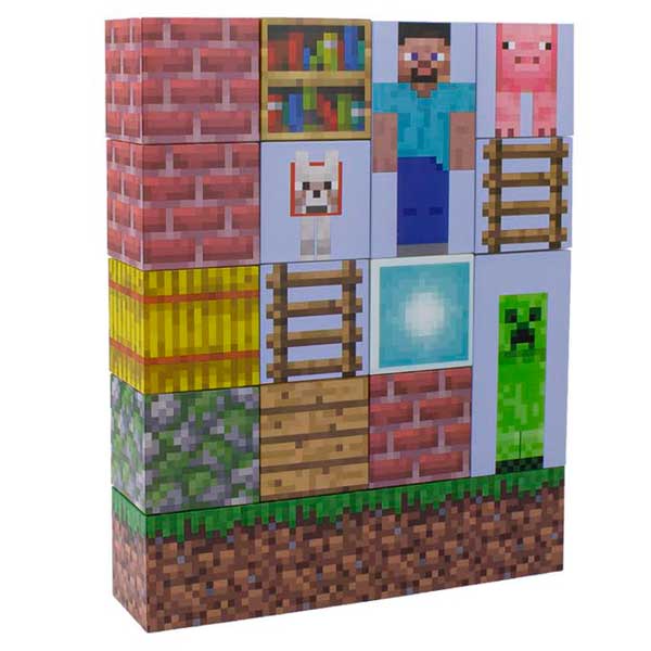 Lampa Block Building V2 (Minecraft) - OPENBOX (Bontott csomagolás, teljes garancia)