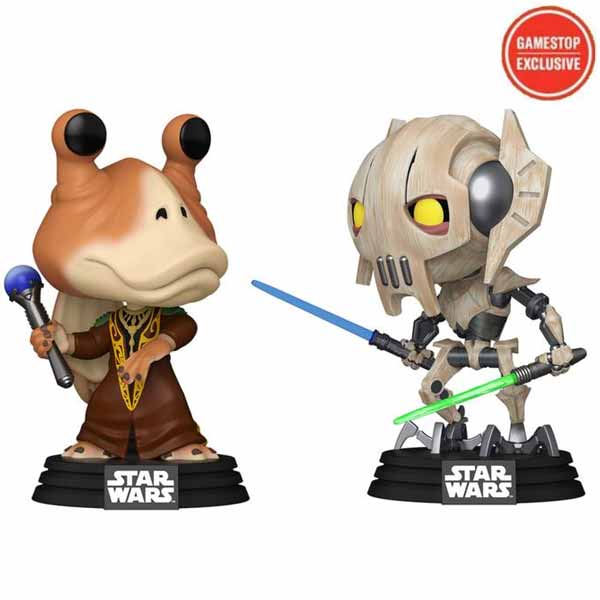 POP! Clone Wars: Jar Jar Binks VS General Grievous (Star Wars) Gamestop Kiadás