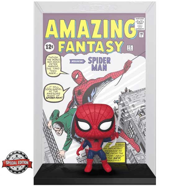 POP! Comics Cover Spider Man (Marvel) Special Edition - OPENBOX (Bontott csomagolás, teljes garancia)
