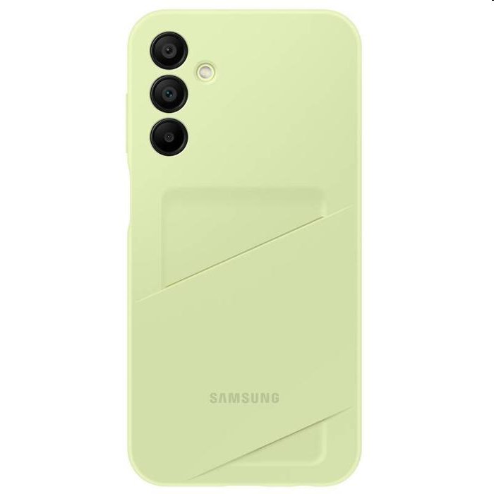 Card Slot Cover tok Samsung Galaxy A15 számára, lime
