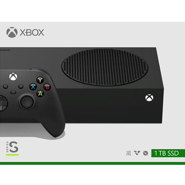 Xbox Series S, carbon fekete - OPENBOX (Bontott csomagolás, teljes garancia)