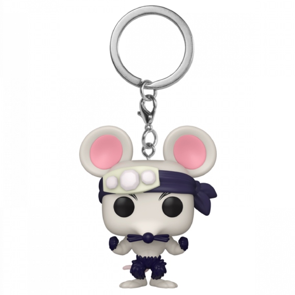 Funko POP! Kulcstartó Muscle Mouse (Demon Slayer)