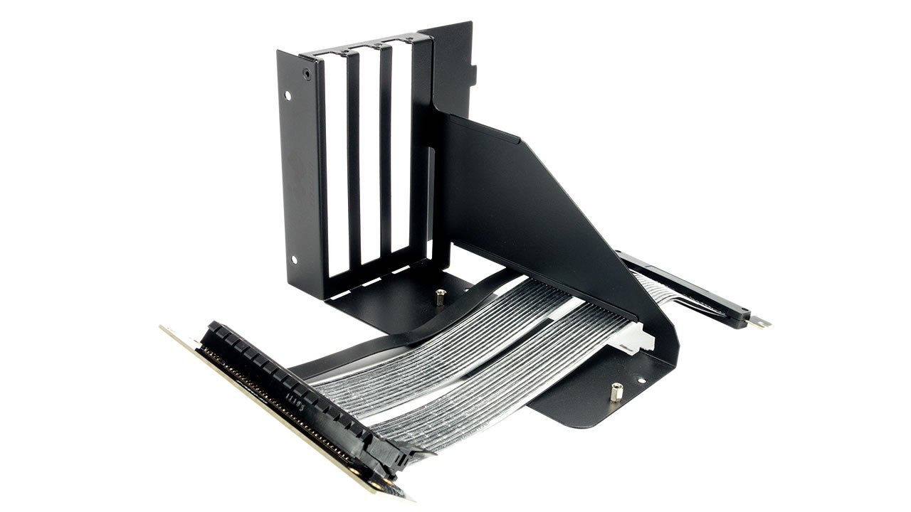 InWin PCI-E 4.0x16 Riser Cable & Bracket (Vertically Mount GPU Adapter) - PC akciós termékkép 1