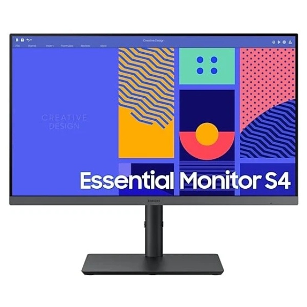 Samsung Essential S4 24" S432GC IPS FHD monitor, fekete