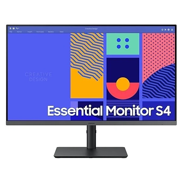 Samsung Essential S4 27" S432GC IPS FHD monitor, fekete