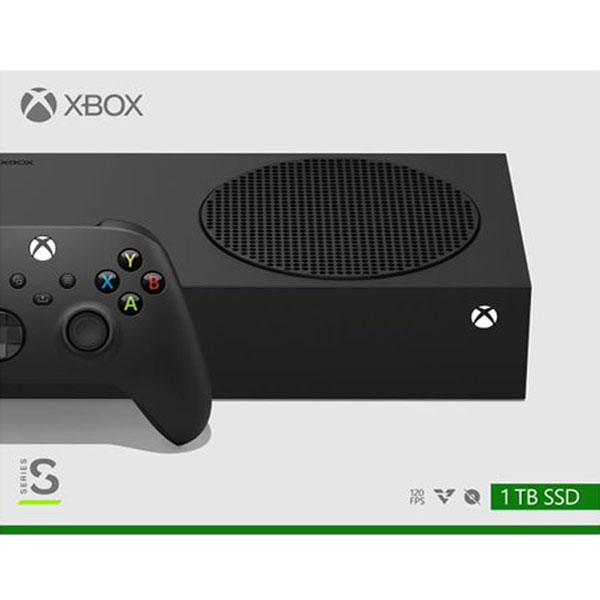 Xbox Series S, carbon black - BAZÁR (használt, 12 hónap garancia) Xbox Series S, carbon black - BAZÁR (használt, 12 hónap garancia)