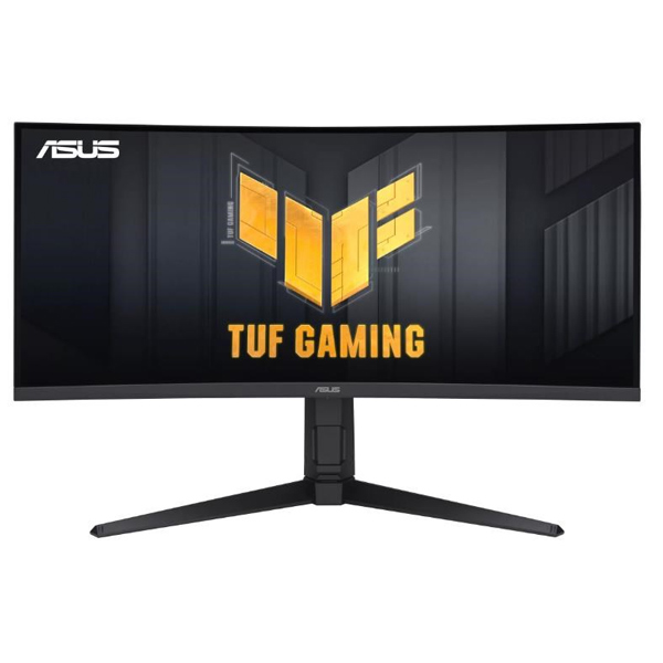 ASUS LCD 34" VG34VQL3A 3440x1440 GAMING 180Hz 400cd 1ms LED-VA 2xHDMI DP repro PIVOT - HDMI és DP kábel, használt, 12 hónap garancia