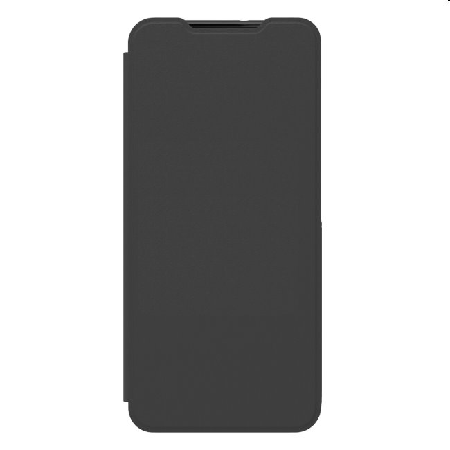 Naptártok Flip Wallet Cover Samsung Galaxy A22 számára, fekete, kiállított, 21 hónap garancia