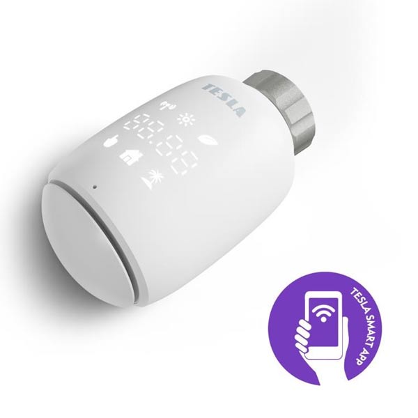 Tesla Smart Thermostatic Valve TV500, bontott csomagolás, 24 hónap garancia