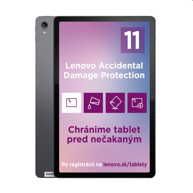 Lenovo Tab P11 Plus, 6/128GB, grey, használt, 12 hónap garancia