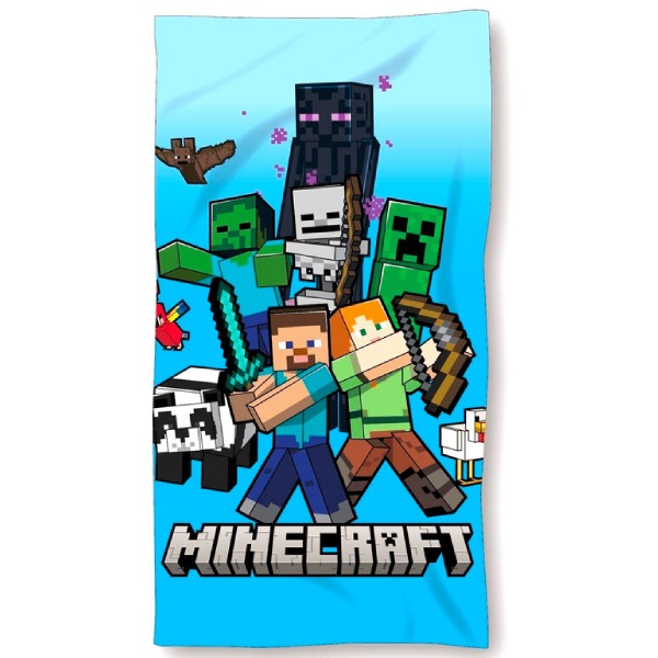 Törölköző Minecraft (Minecraft), pamut