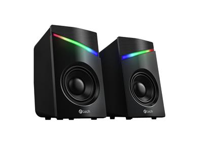 Repro C-TECH SPK-15, 2.0, RGB, fekete Repro C-TECH SPK-15, 2.0, RGB, fekete