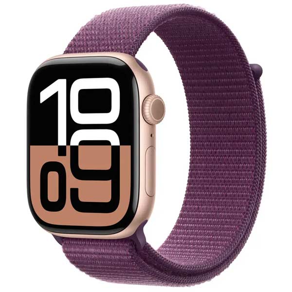 Apple Watch Series 10 GPS + Cellular 46mm Rózsaszín-arany alumínium sportszíjjal