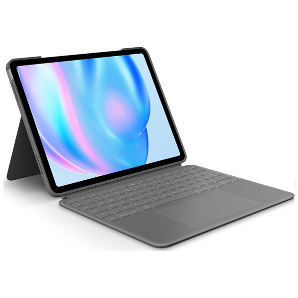 Logitech COMBO TOUCH  iPad Air 11" (M2) és iPad Air (5. gen.), US, szürke