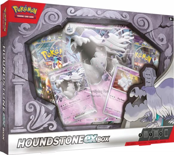 PKM Houndstone ex Box (Pokémon), kiállított, 21 hónap garancia