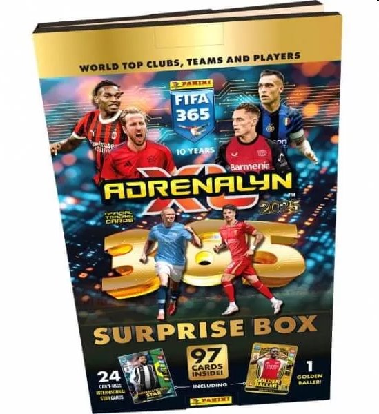 Panini FIFA 365 2024/2025 Adrenalyn Ádventi naptár Surprise box, kiállított, 21 hónap garancia Panini FIFA 365 2024/2025 Adrenalyn Ádventi naptár Surprise box, kiállított, 21 hónap garancia