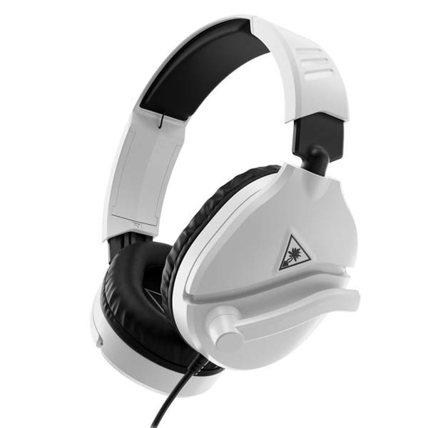 Turtle Beach játékos fülhallgató RECON 70P, 3,5 mm, Xbox One/series X/S, PC/PS4/5, Nintendo, fehér
