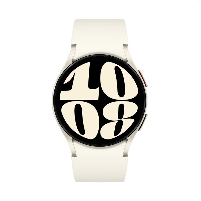 Samsung Galaxy Watch6 40mm, gold, C osztály - használt, 12 hónap garancia