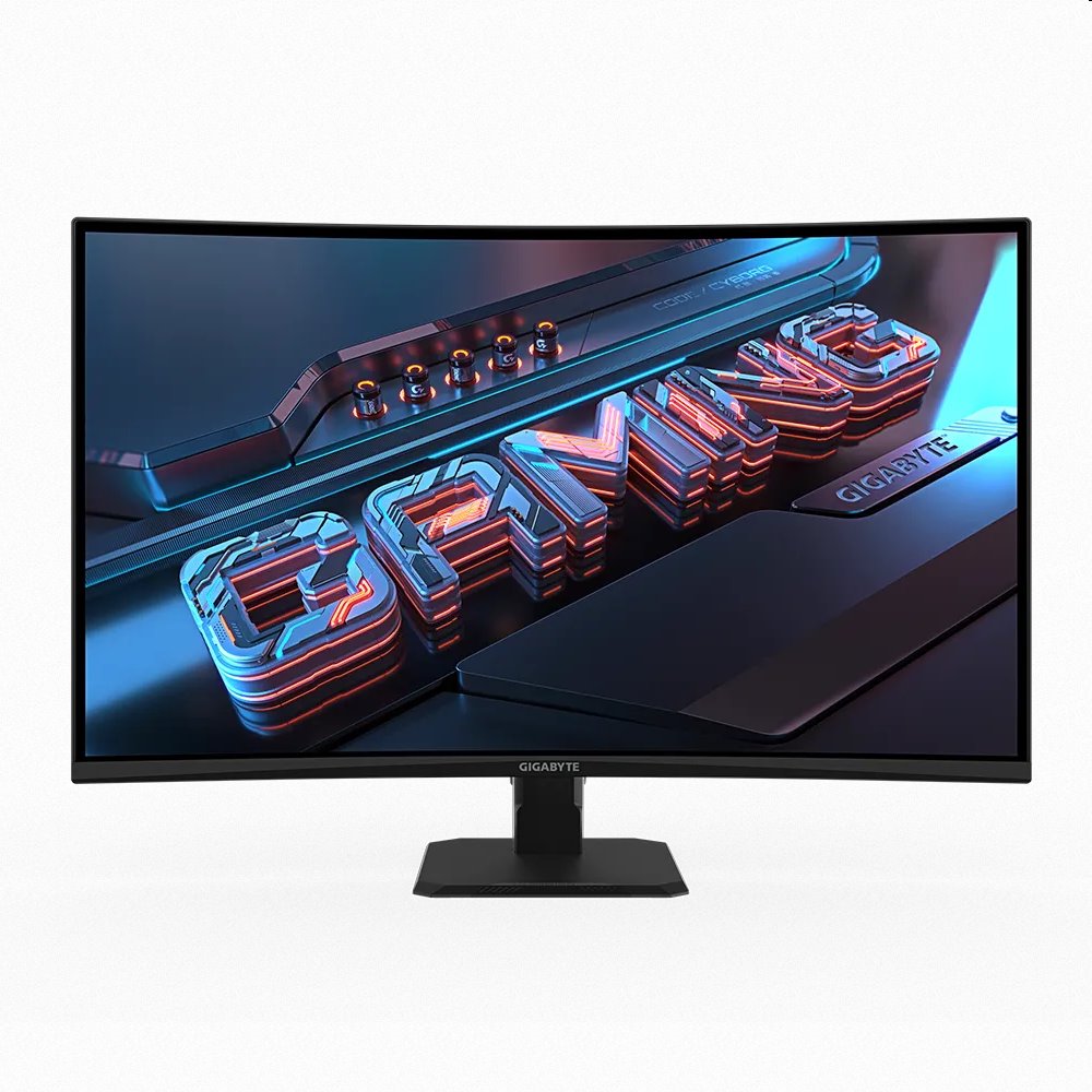 GIGABYTE LCD GS32QC GAMING Monitor 32" QHD 2560x1440, VA 1500R, 170Hz, 2xHDMI, DP GIGABYTE LCD GS32QC GAMING Monitor 32" QHD 2560x1440, VA 1500R, 170Hz, 2xHDMI, DP