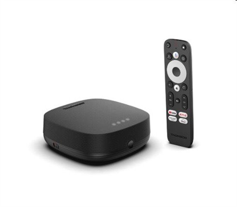 Thomson Streaming Box Plus 270 - 4K UHD, Google TV, Dolby Vision+Atmos