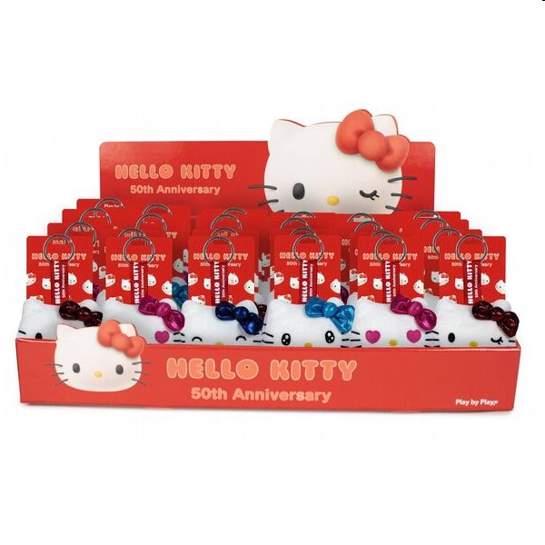 Hello Kitty assorted plush keychain 7cm akciós termékkép 1