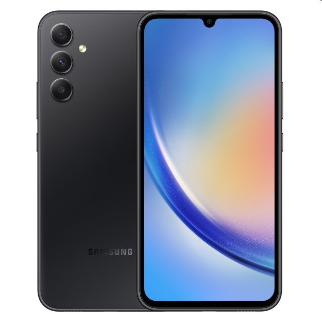 Samsung Galaxy A34 5G, 8/256GB, graphite, A osztály – használt, 12 hónap garancia Samsung Galaxy A34 5G, 8/256GB, graphite, A osztály – használt, 12 hónap garancia