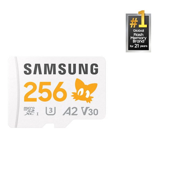Samsung micro SDXC 256GB PRO Plus 'Sonic the Hedgedog' + SD adapter