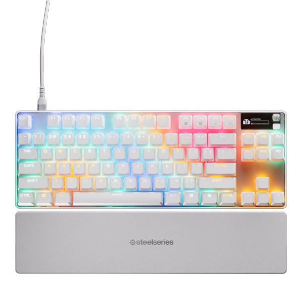 SteelSeries Apex Pro TKL Gen 3 US, fehér