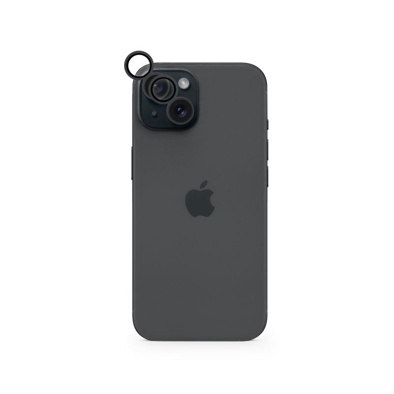 Epico Aluminium Lens Protector for Apple iPhone 15 / 15 Plus - fekete *Bontott* akciós termékkép 1