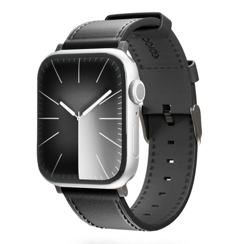 Epico Watch Strap Leather 49/46/45/44 mm - fekete akciós termékkép 1