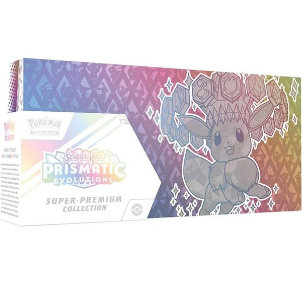 Kártyajáték Pokémon TCG: Scarlet & Violet Prismatic Evolutions Super-Premium Collection (Pokémon)