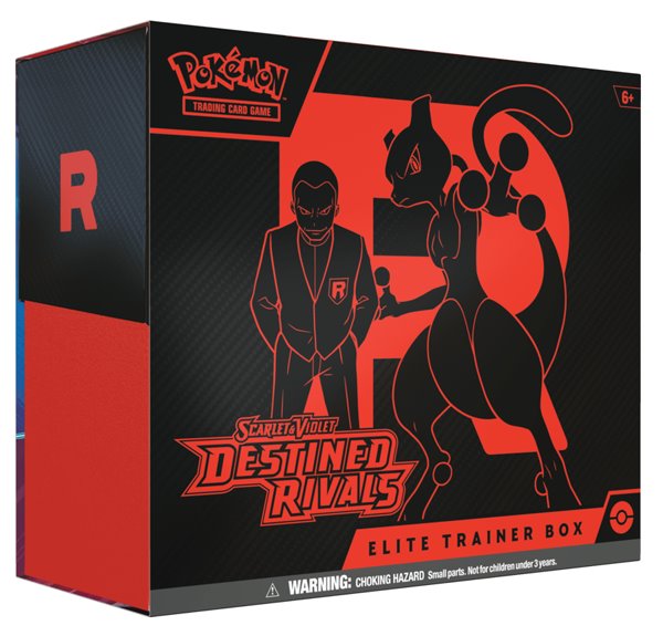 Kártyajáték TCG: Scarlet & Violet Destined Rivals Elite Trainer Box (Pokémon) Kártyajáték TCG: Scarlet & Violet Destined Rivals Elite Trainer Box (Pokémon)