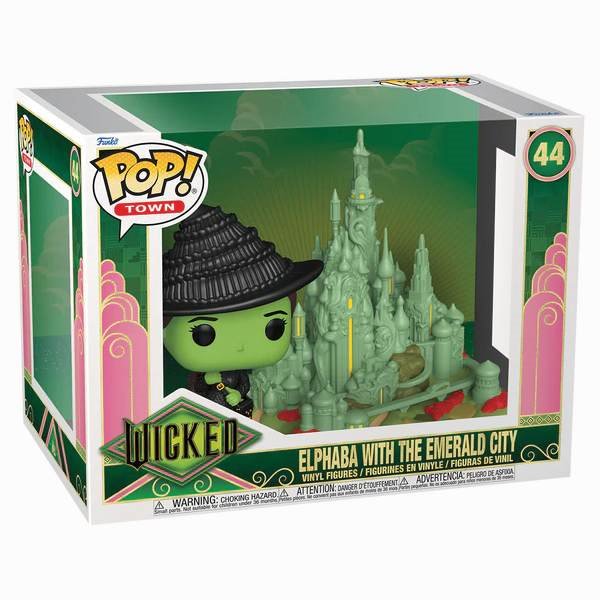POP! Movies: Elphaba with The Emerald City (Wicked) POP! Movies: Elphaba with The Emerald City (Wicked)
