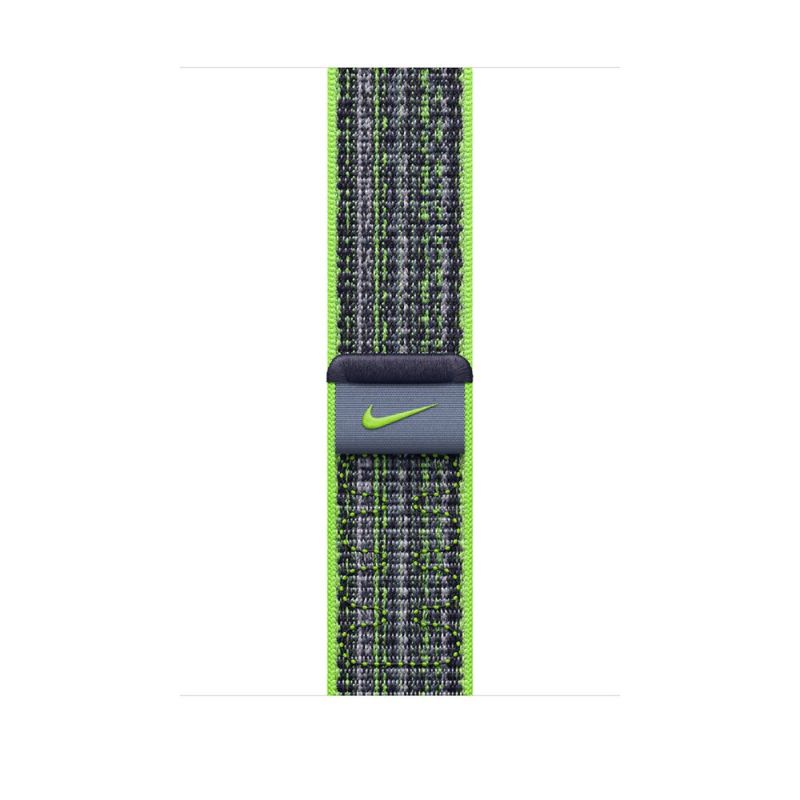 Apple Watch 45mm Bright Green/Blue Nike Sport Loop *Bontott* akciós termékkép 1