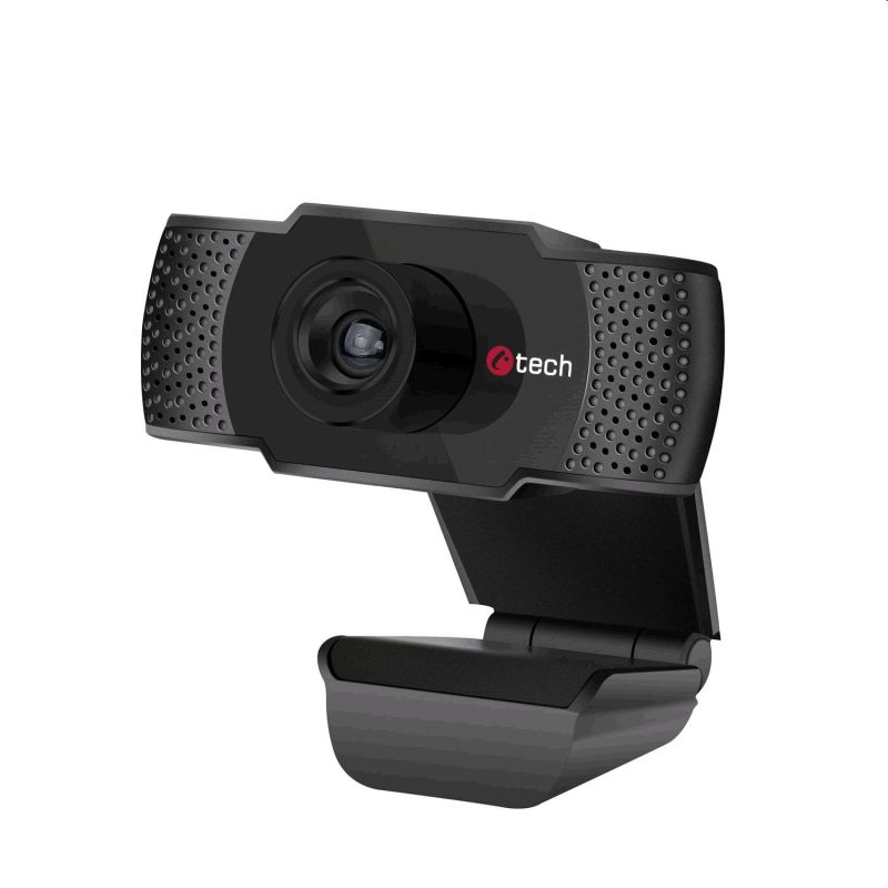 Webkamera C-TECH CAM-07HD, 720P, mikrofon, fekete Webkamera C-TECH CAM-07HD, 720P, mikrofon, fekete