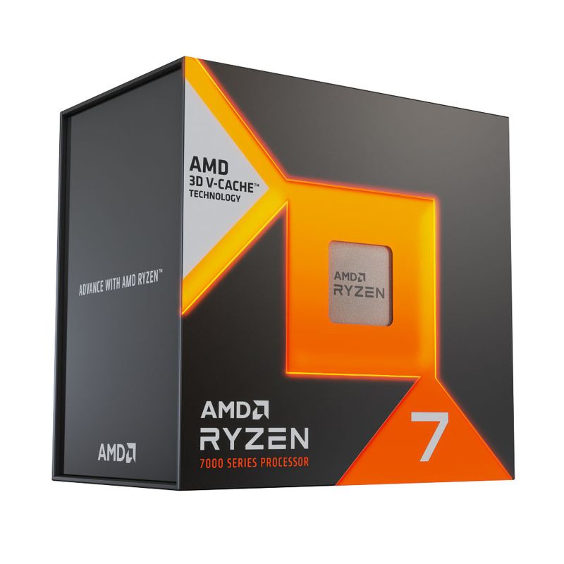 AMD Ryzen 7 7800X3D (akár 5,0GHz / 104MB / 120W / AM5) Box, hűtés nélkül akciós termékkép 1