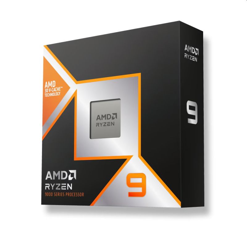 AMD Ryzen 9 9900X3D (akár 5,5GHz / 140MB / 120W / AM5) Box hűtés nélkül akciós termékkép 1