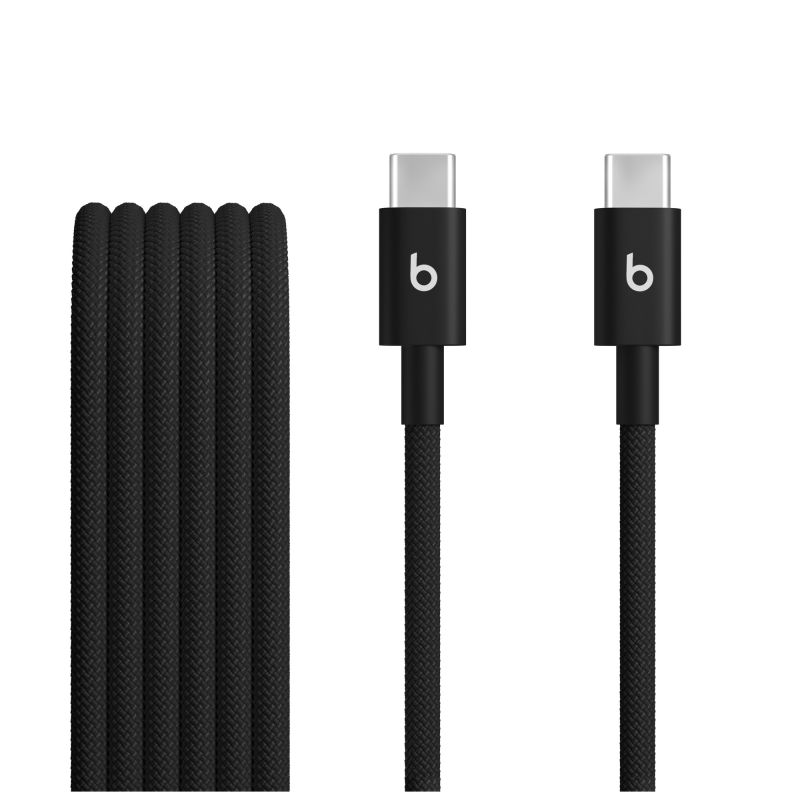Apple Beats USB-C to USB-C Woven Cable (1.5 m) - Bolt Black akciós termékkép 1