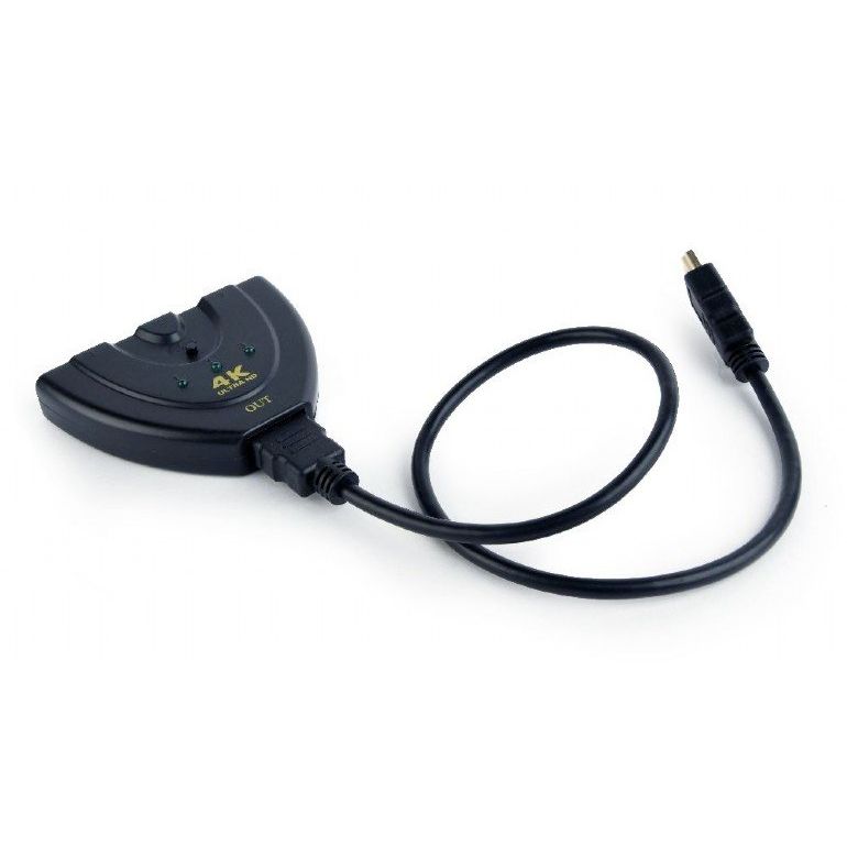 Cablexpert HDMI switch 3:1  -> 3x bemenet  1x kimenet akciós termékkép 1