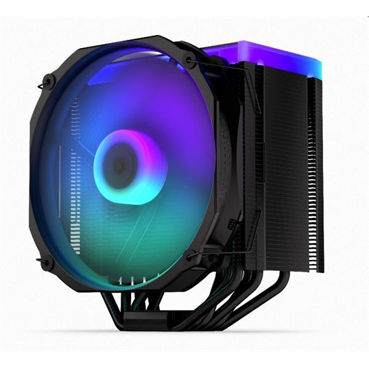 ENDORFY hűtés CPU Fortis 5 Black ARGB / 140mm fan/ 6 heatpipes / PWM / nanoreset controller / - Intel és AMD akciós termékkép 1