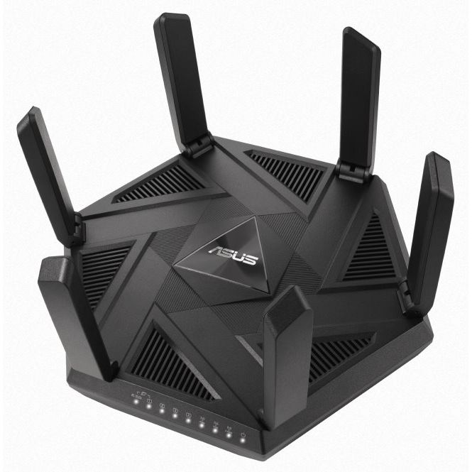 ASUS AXE7800 Tri-band WiFi 6E (802.11ax) Router, New 6GHz Band akciós termékkép 1